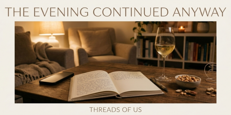 “THE EVENING CONTINUED ANYWAY”