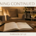 “THE EVENING CONTINUED ANYWAY”