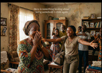 NOBODY TALKS ABOUT HOW HEALING IT FEELS TO HUG YOUR PARENTS AFTER YEARS APART