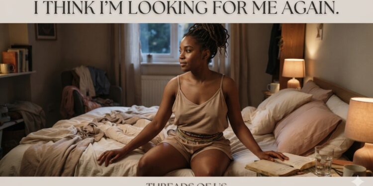 I THINK I’M LOOKING FOR ME, AGAIN.